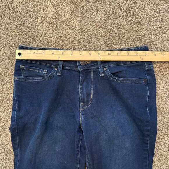 Tommy Bahama High Rise Ankle Dark Seacoast Stud Sides Jeans size 8x28 - Picture 6 of 10